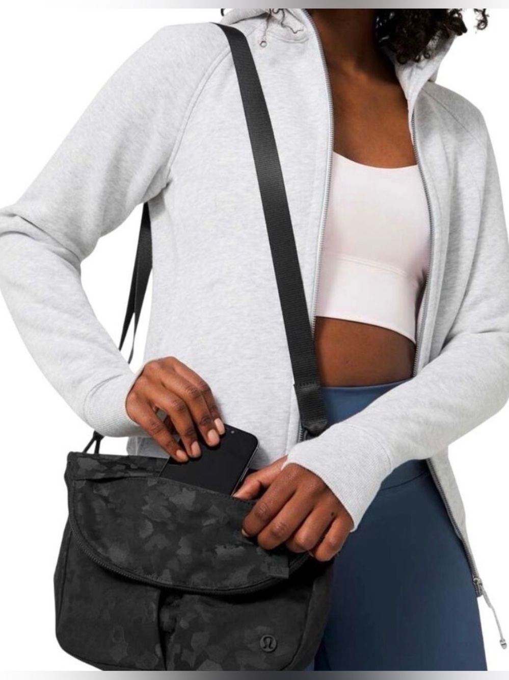 LULU🍋 Festival Bag 5L Camo Jacquard